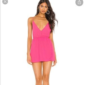 Superdown Tammie Wrap Mini Dress - Size Small